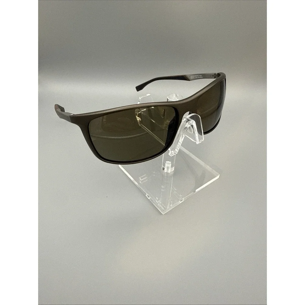 Hugo Boss Crystal Grey Soft Square Polarized Sunglasses - BOSS0707P/S -HOS6L